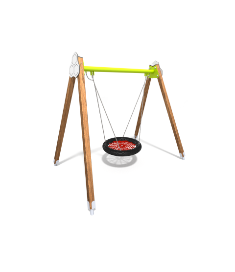 Single - gyngestativ m. fugleredegynge