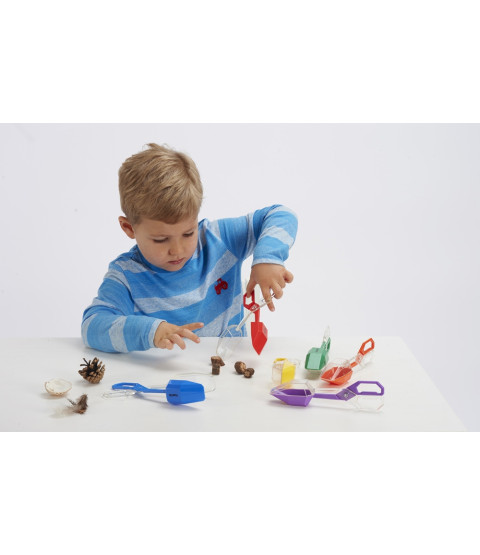 Udforskningssæt i regnbuefarver