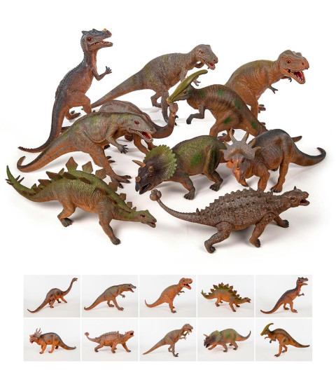 Mega dino 50 cm - 6 stk.