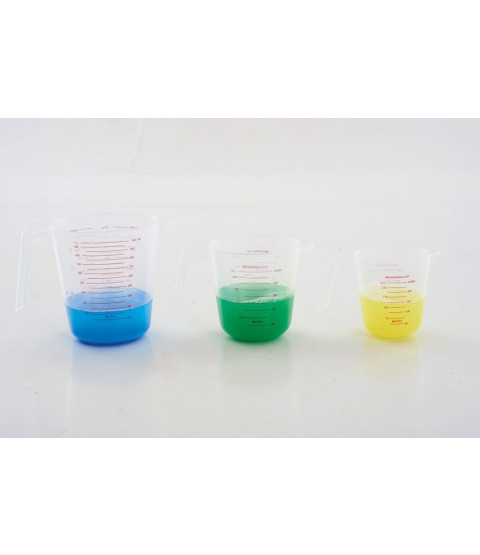 Målebægere 3 stk.
