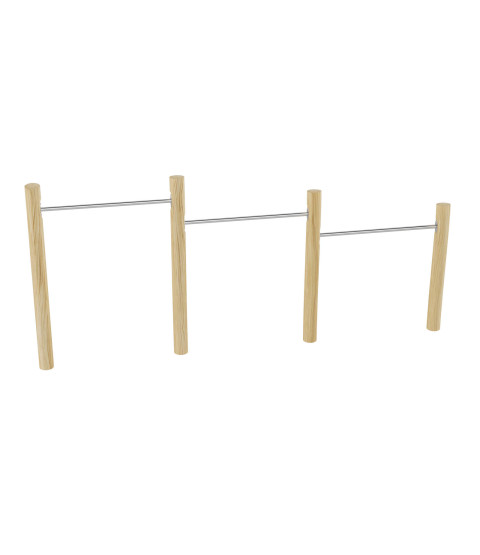 Triple Gymnastic Bars Robinio