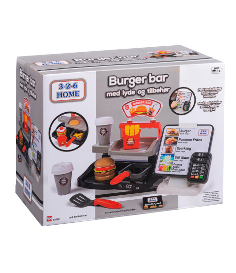 Burgerbar med lyd