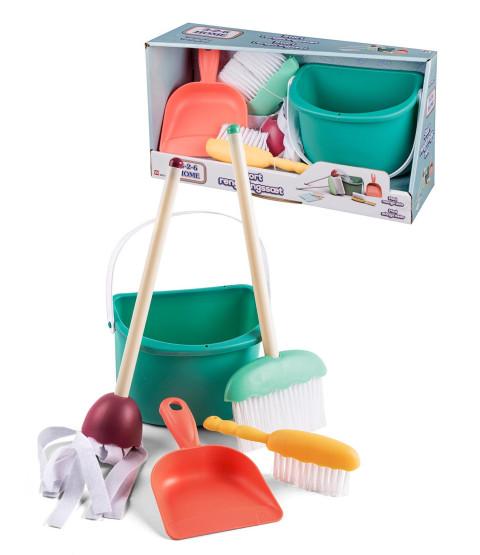 Rengøringssæt med 7 dele