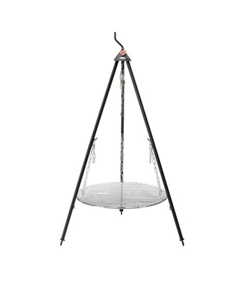 Bålsæt m.grillrist og kæder (Delbart)