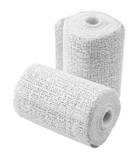 Gipsgaze, L: 2,7 m, B: 7,5 cm, 2 rl.