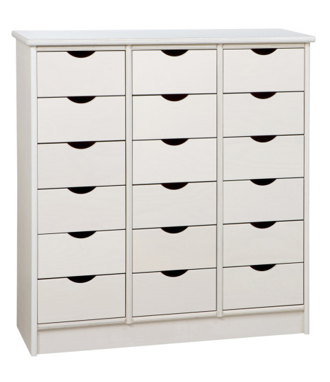 Skuffereol 18 små skuffer