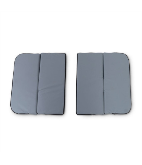 2-delt madras til institutions-tvillingevogn 