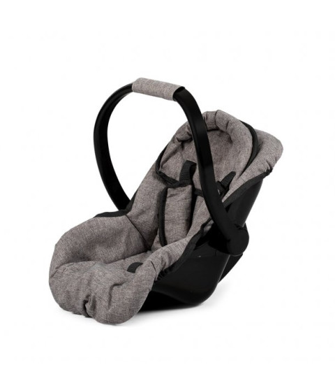 Autostol til dukker, grå