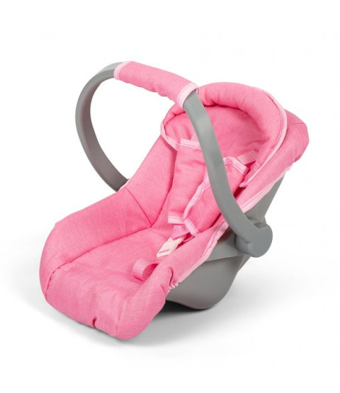 Autostol til dukker, pink