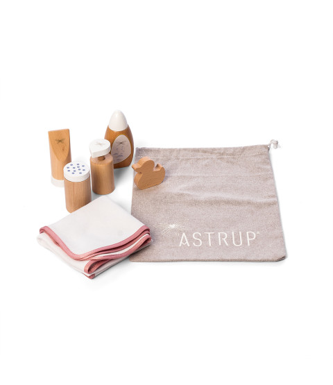 Badesæt til dukke, 7 dele