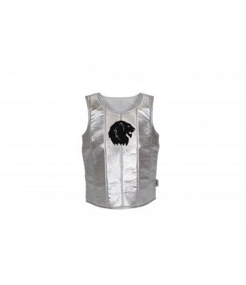 Ridderrustning i metal-look