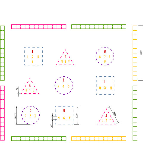 Leg på streg figurbane