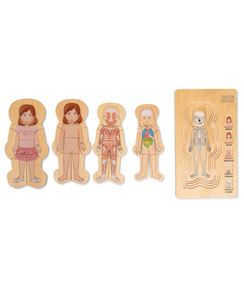 Puslespil - Min Krop, pige