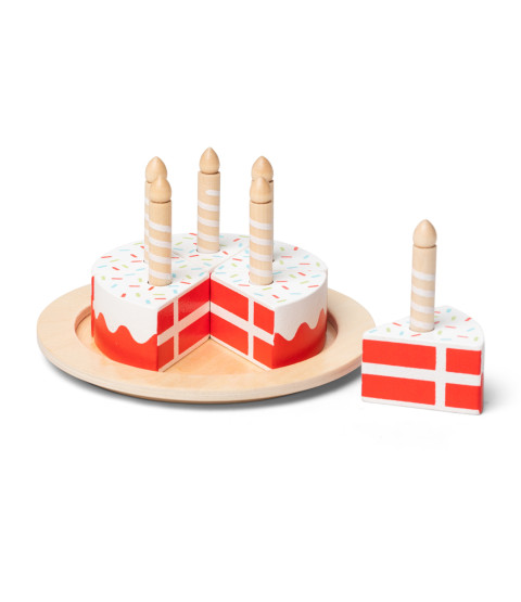 Fødselsdagskage i træ
