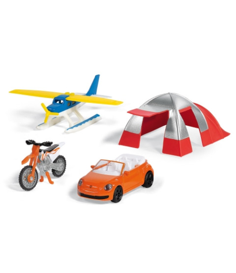 Siku Sæt med Fritidskøretøjer - 8 cm
