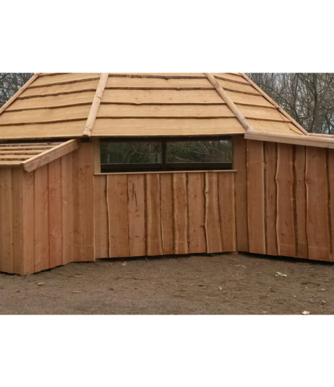 Sidebeklædning til multihuse 2/3 højde