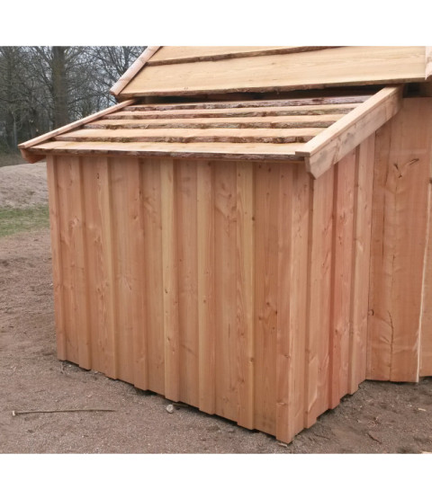 Brændehus til multihus