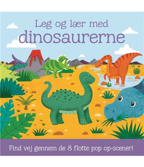 Leg og lær med dinosaurerne - Pop-op bog