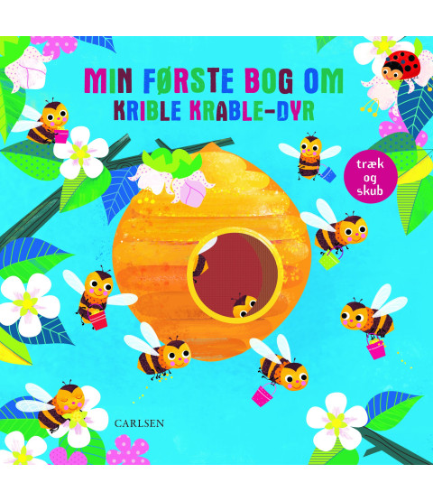 Min første bog om krible krable-dyr - træk og skub