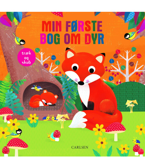 Min første bog om dyr - træk og skub