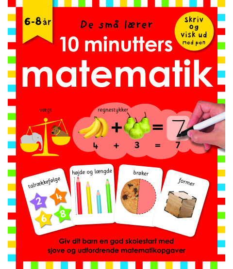 Skriv og visk ud - 10 minutters matematik