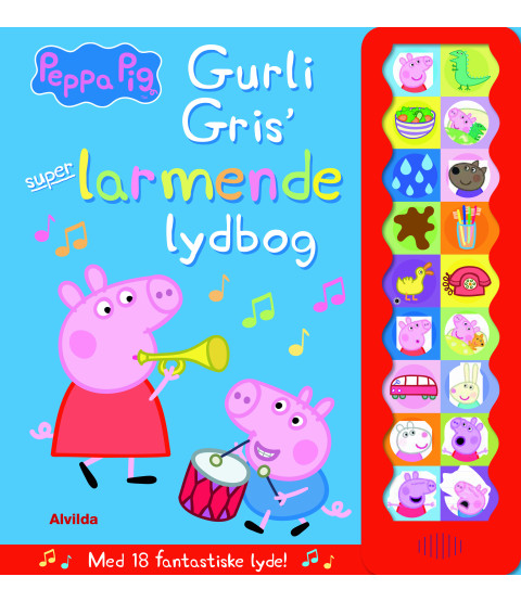Gurli Gris' super-larmende lydbog