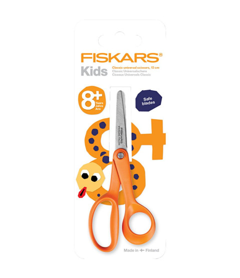 Classic juniorsaks, L: 14 cm, 1 stk. Højrehåndssaks