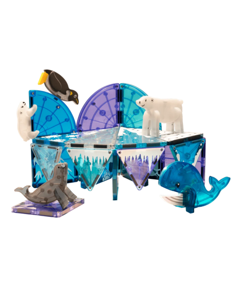 Magna-Tiles arktiske dyr