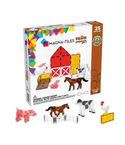 Magna-Tiles bondegårdsdyr