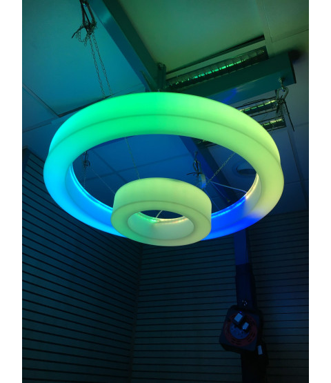 LED-loftslampe ring 100 cm