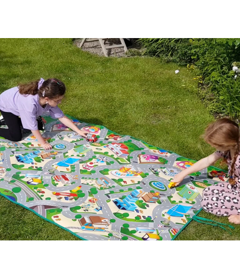 Legetæppe - City 200 x 120 cm