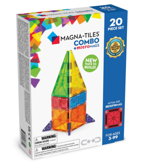 Magna-Tiles MicroMags Combo 20 dele