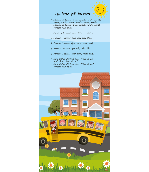 Dørfolie - Hjulene på bussen