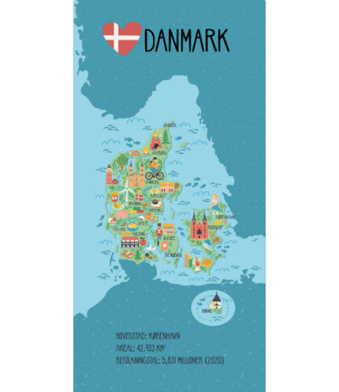 Dørfolie - Danmark