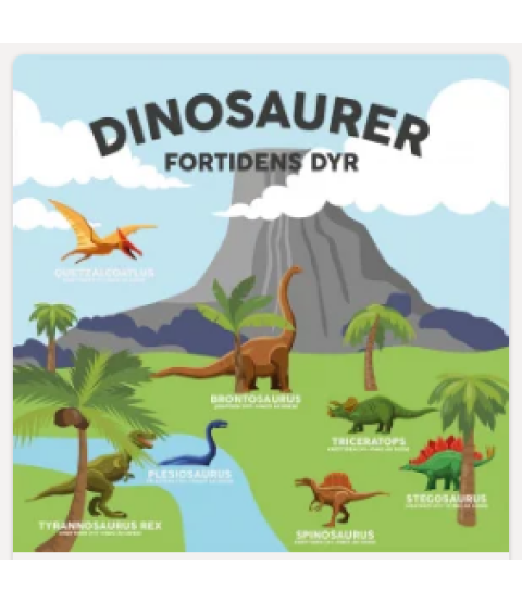 Læringsmåtte - Dinosaurer