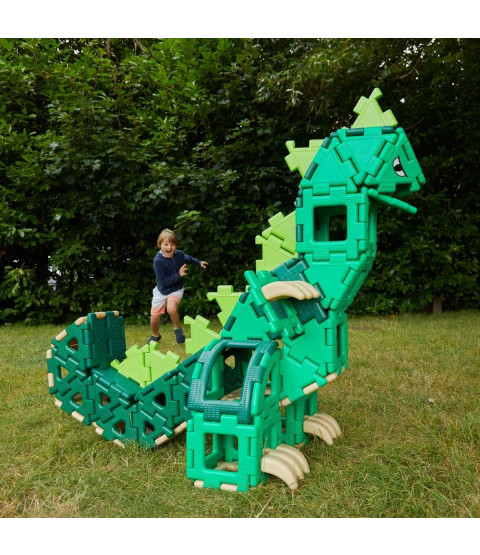 Polydron kæmpe dinosaur sæt