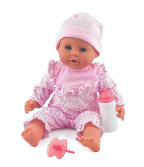 Little Treasure dukke lyserød, 38 cm