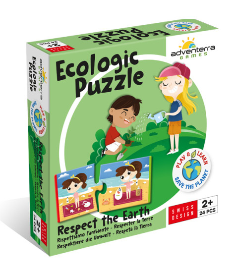 Puslespil - Pas på vores planet