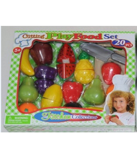 Legemad - Frugt m/ velcro