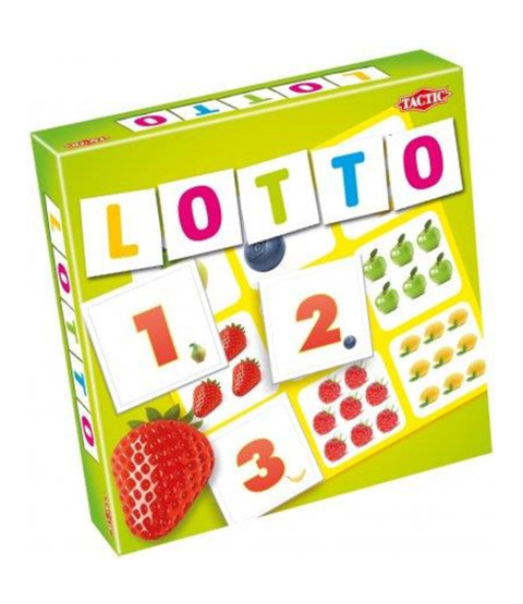 Lotto - Frugter og tal 
