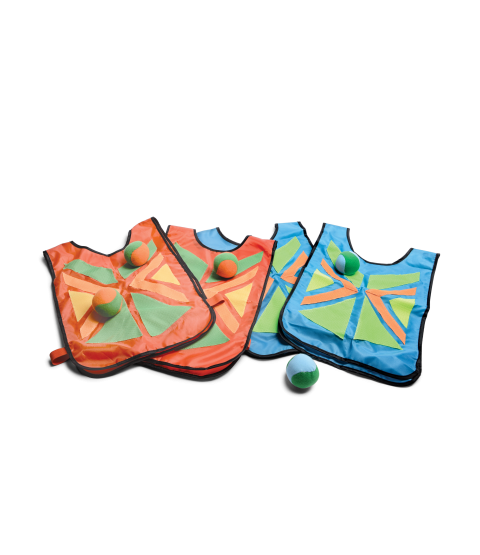 Grib bolde med vest - 4 spillere 