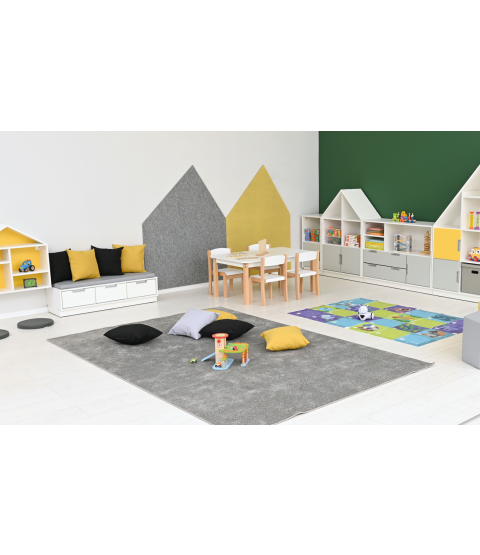 Tæppe 200x300 cm, grå