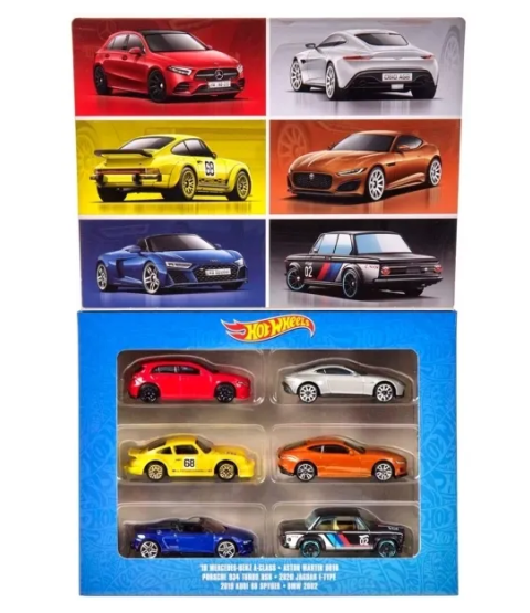 Hot wheels multipack, 6-pak
