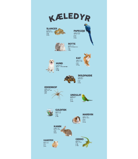 Dørfolie - Kæledyr