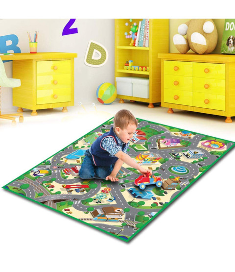Legetæppe - City 120x100 cm