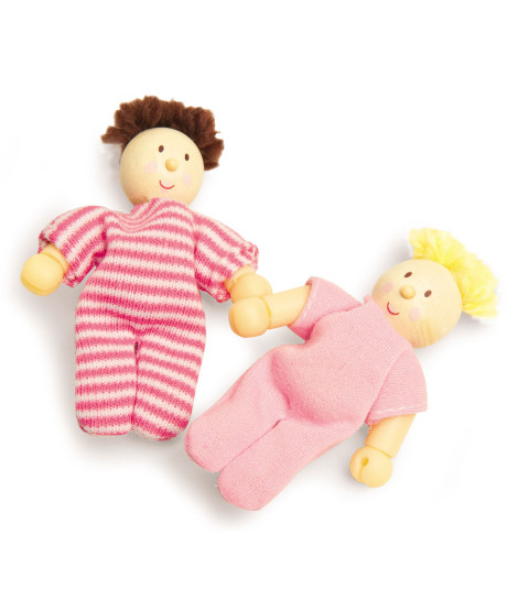 Budkin Lalababy lille dukkebaby 2 ass.