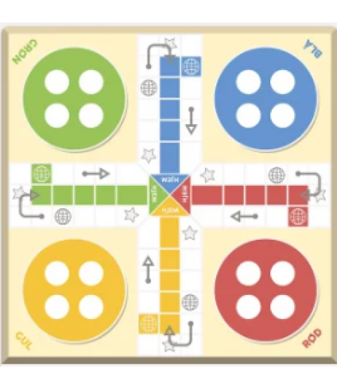 Læringsmåtte - Ludo