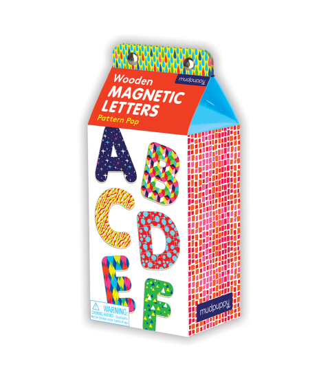 Træmagneter - Blokbogstaver 