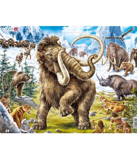 Puslespil Mammut, 64 brikker