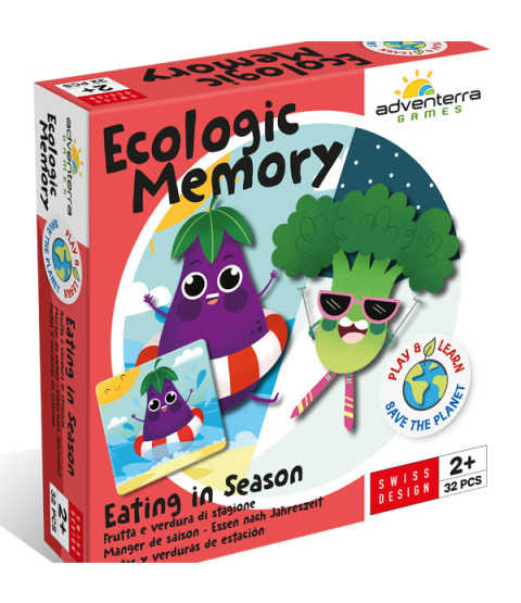 Huskespil / memo - Spis efter årstiden